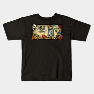 Dali Collage Kids T-Shirt